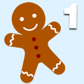 gingerbread man day 1: gingerbread man