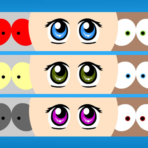 Anime eyes for your avatar